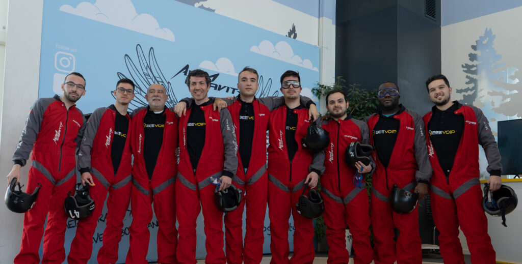 Staff Beevoip da Aero Gravity per un'esperienza univa. Convention 20 e 21 Gennaio 2023